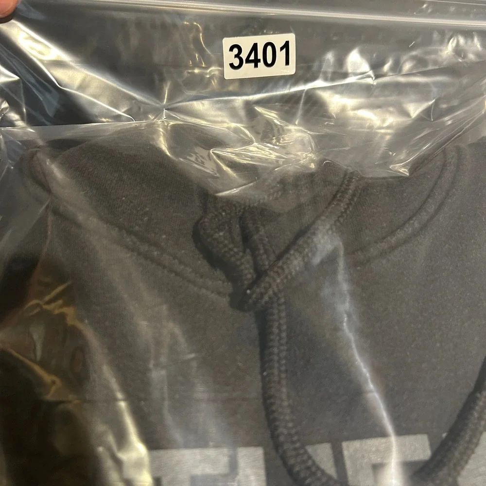 The North Face Hoodie Mens M Black Logo Pullover Fleece Outdoor Half Dome